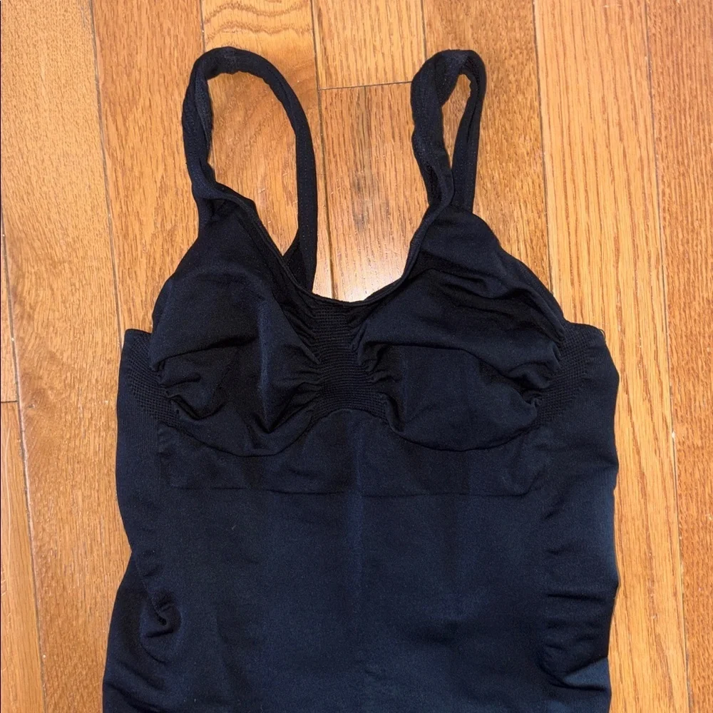 YITTY Black Bodysuit Shape ware Size 1X /2X Fits Small